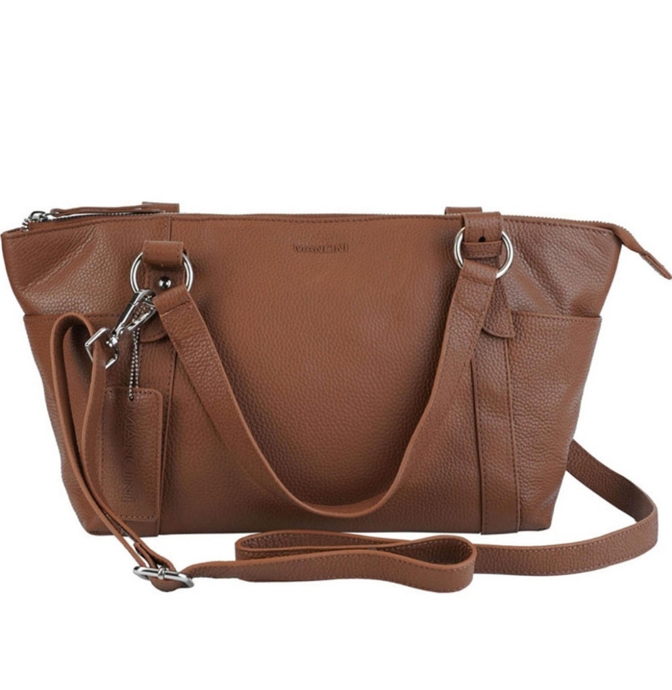 Mancici Amelia Leather Purse With Dust Cover, New - Picture 5 of 10